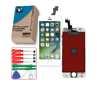 Kit Reparación Pantalla Para iPhone 5S, OEM, Blanca