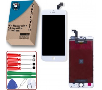 Kit Reparación Pantalla Para iPhone 6, OEM, Blanca