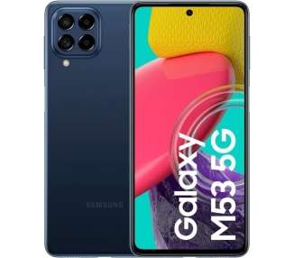 Smartphone samsung galaxy m53 6gb/ 128gb/ 6.7'/ 5g/ azul
