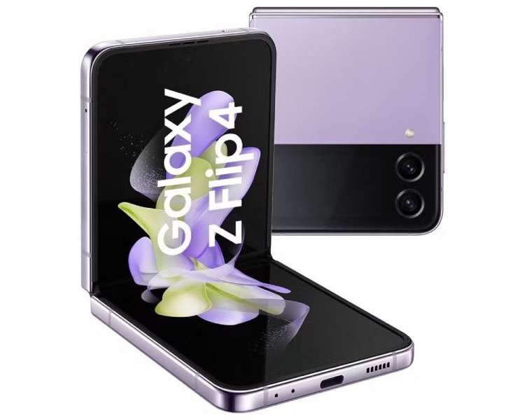 Smartphone samsung galaxy z flip4 8gb/ 128gb/ 6.7'/ 5g/ violeta