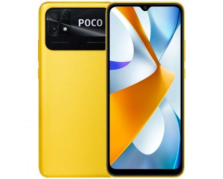 Smartphone Xiaomi Poco C40 4GB 64GB 6.71" Amarillo Poco