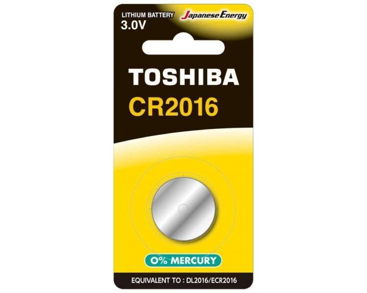 Pilas de botón toshiba cr2016/ 3v