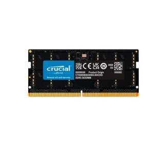 MÓDULO MEMORIA RAM S/O DDR5 32GB 4800MHz CRUCIAL