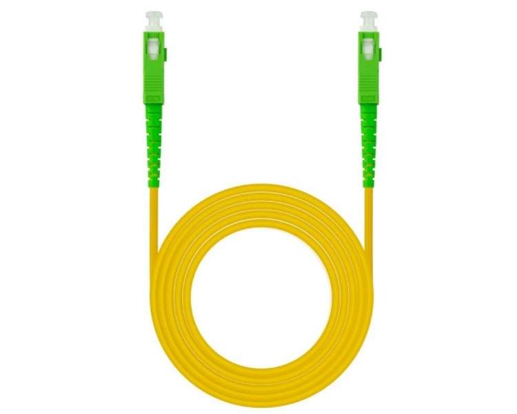 Cable de fibra óptica g657a2 nanocable 10.20.0020/ lszh/ 20m/ amarillo