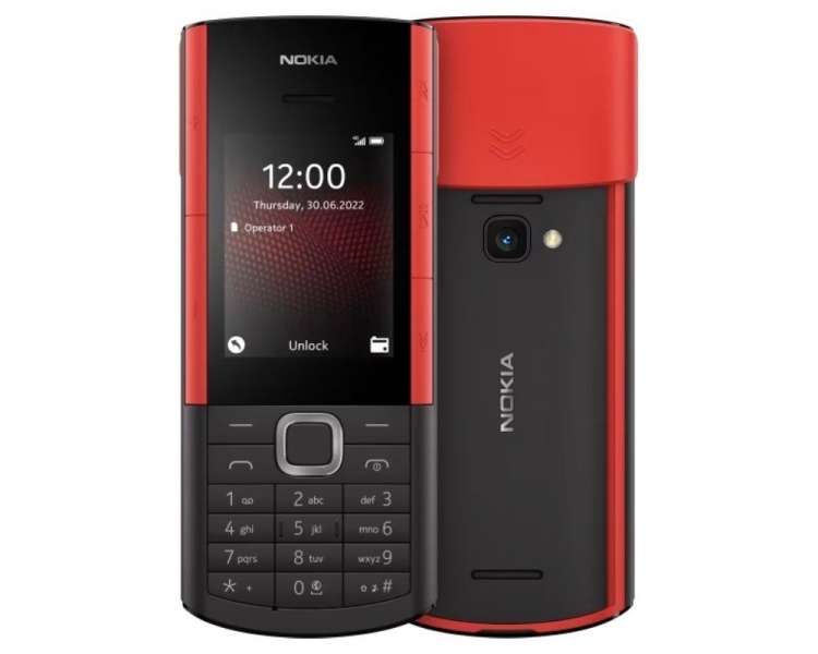 Teléfono Móvil Nokia 5710 Xa Negro Y Rojo