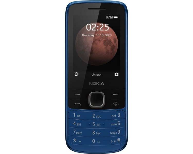 Teléfono móvil nokia 225 4g/ azul
