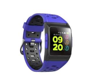 Smartwatch spc smartee stamina 9632a/ notificaciones/ gps/ azul