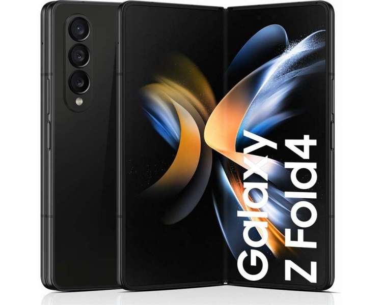 Smartphone samsung galaxy z fold4 12gb/ 256gb/ 7.6'/ 5g/ negro fantasma