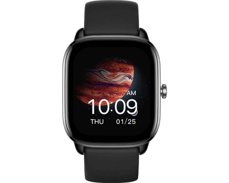 Smartwatch huami amazfit gts 4 mini/ notificaciones/ frecuencia cardíaca/ gps/ negro medianoche