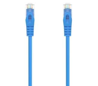 Cable de red rj45 awg24 utp aisens a145-0572 cat.6a/ lszh/ 50cm/ azul