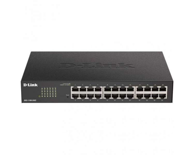 Switch gestionable d-link dgs-1100-24v2 24 puertos/ rj-45 gigabit 10/100/1000