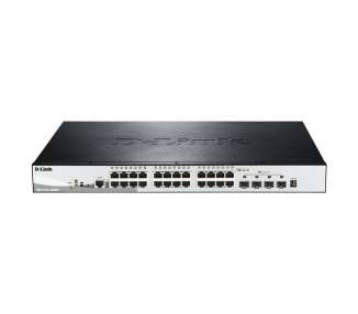 Switch d-link dgs-1510-28xmp 28 puertos/ gigabit 10/100/1000 poe/ sfp