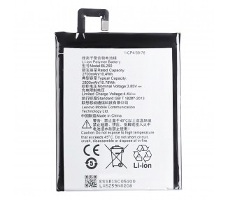 Bateria para Lenovo Vibe S1 Lite, MPN Original: BL260