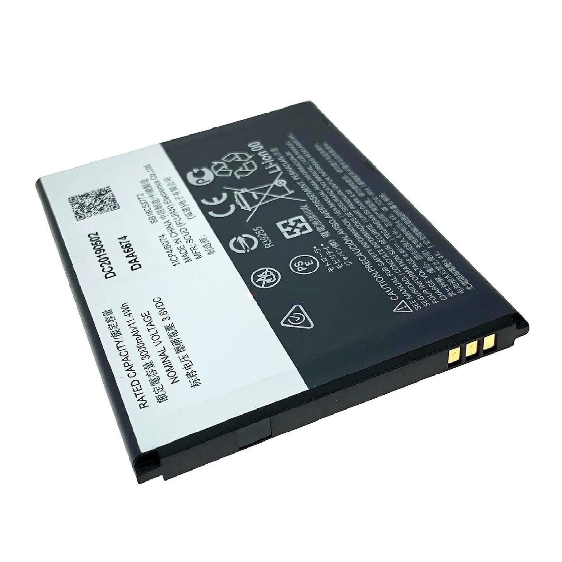 Batería para Motorola Moto E6, E6s, MPN Original: KC40