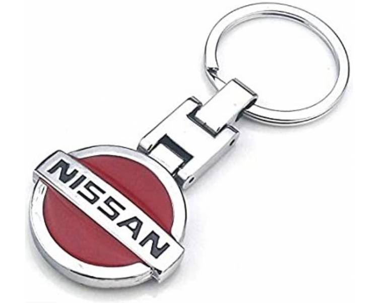 Llavero para Nissan con Logotipo, Emblema, llaveros, Keyring, Keychain