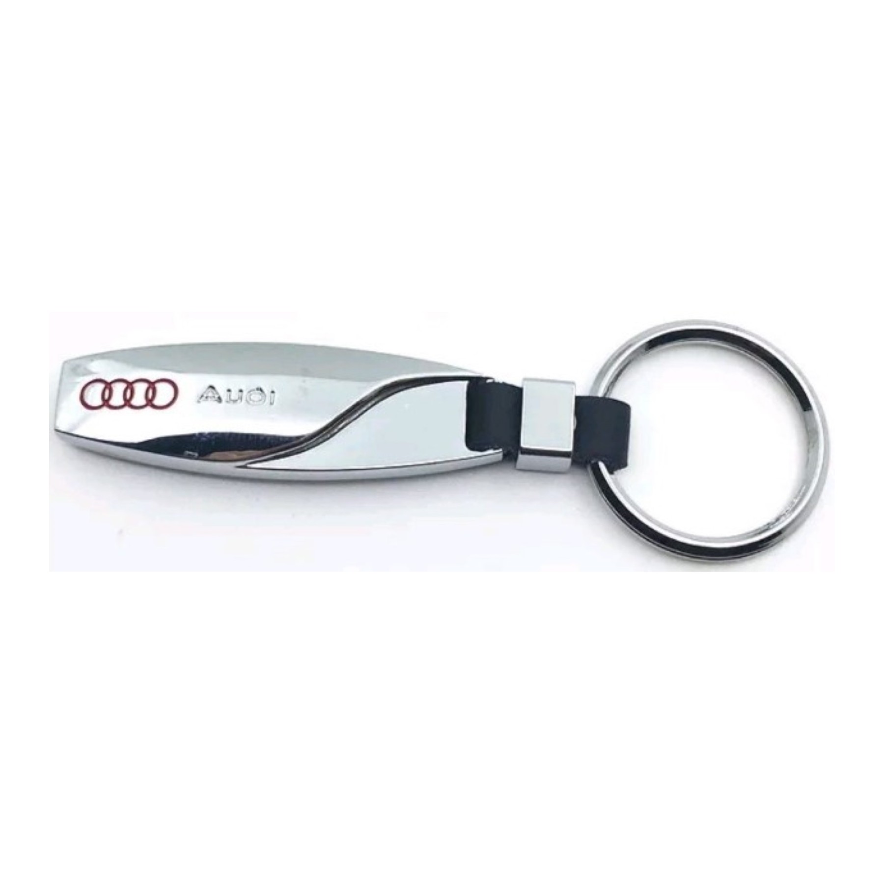 Llavero para Audi fabricado en aleacion de acero y zinc
