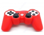 Funda Color Rojo Roja Para Mando Consola Sony Playstation Ps3 Dualshock Play 3