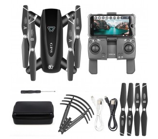 Dron teledirigido con cámara 4K y GPS, 5G, WiFi, FPV, Retorno Automatico