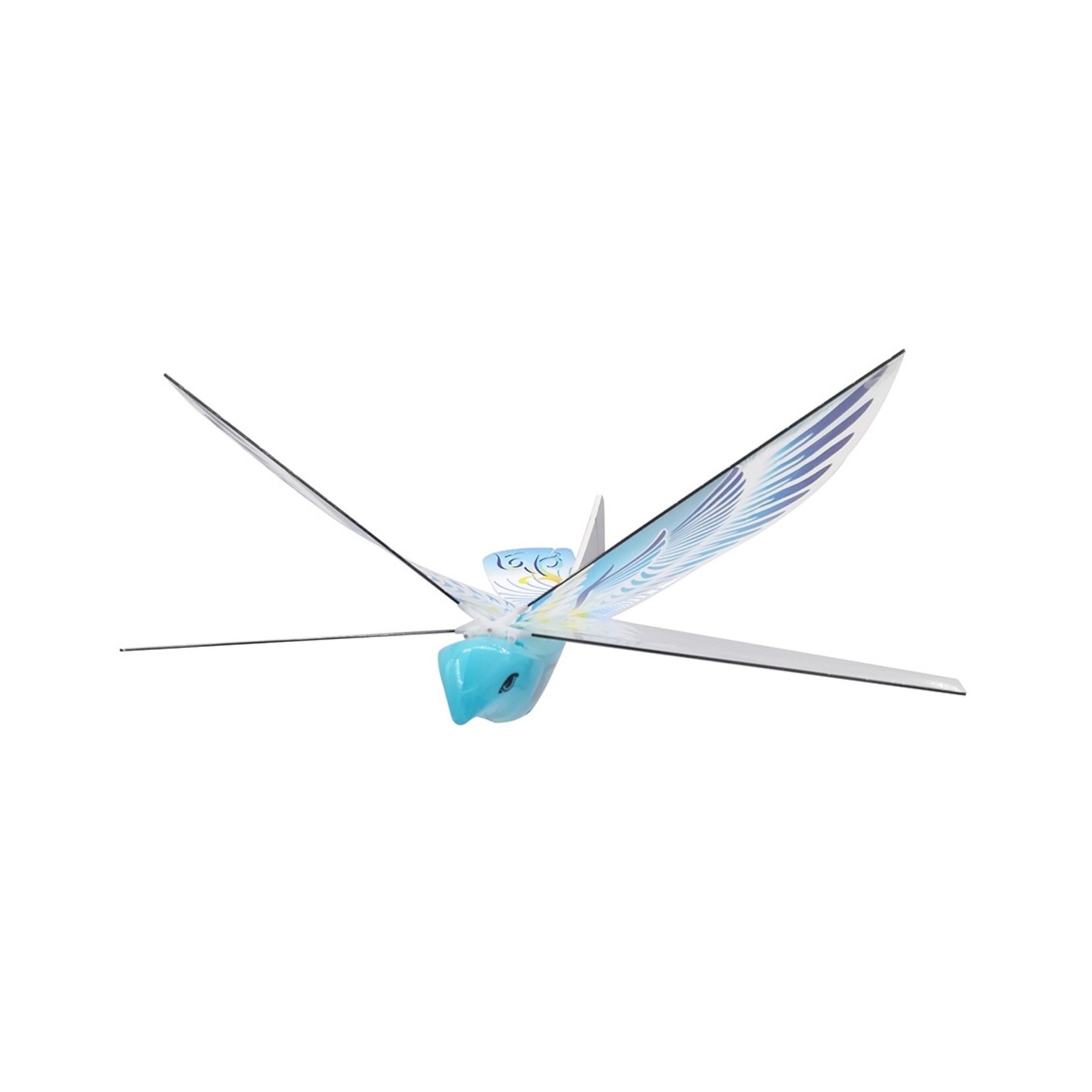Mini pájaro volador de espuma, avión, avión, 27CM, luz LED, Control remoto