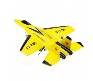 Avión teledirigido planeador SU-35 290mm, EPP, RTF, Dron FX 820
