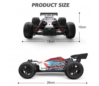 Coche de Carreras a Control Remoto 9306E, 40km/h, 4WD