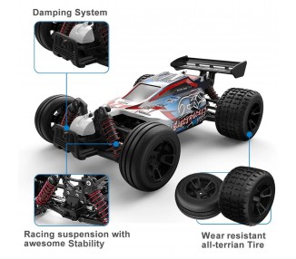 Coche de Carreras a Control Remoto 9306E, 40km/h, 4WD