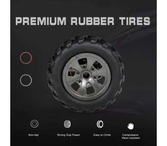 Coche a Control Remoto Todoterreno de alta velocidad, 2WD, KY-1816A