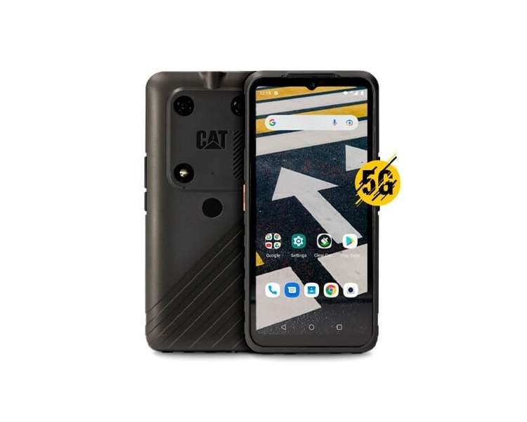 Móvil Smartphone Cat S53 5G Rugerizado Dual Sim Negro