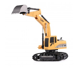 Excavadora Camión Rc Construcción Tractor Con Luces Y Sonidos