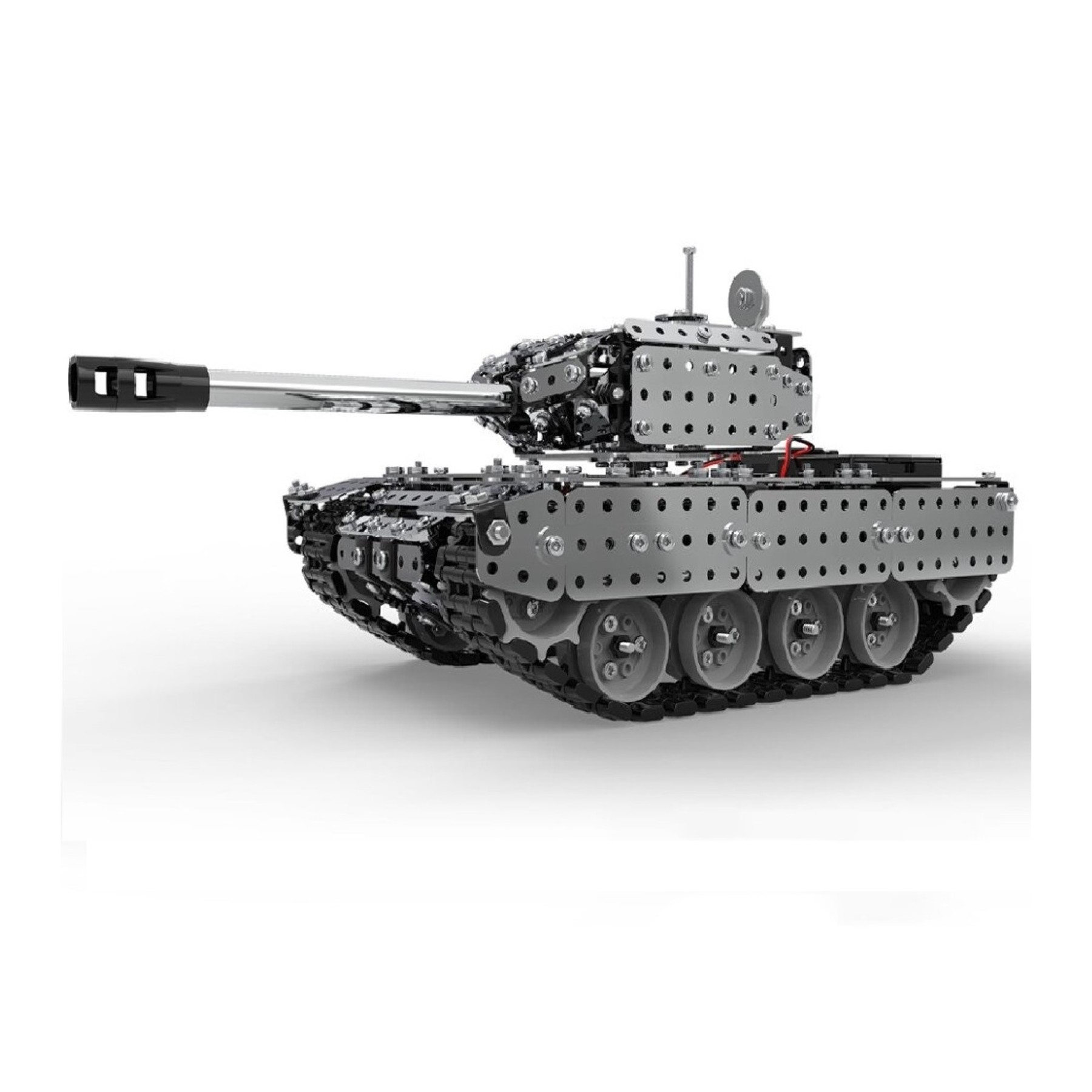 Tanque de bloques de construcción RC, Acero inoxidable, Control Remoto