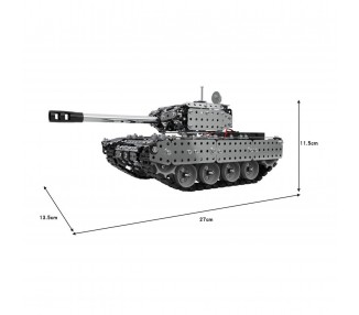 Tanque de bloques de construcción RC, Acero inoxidable, Control Remoto