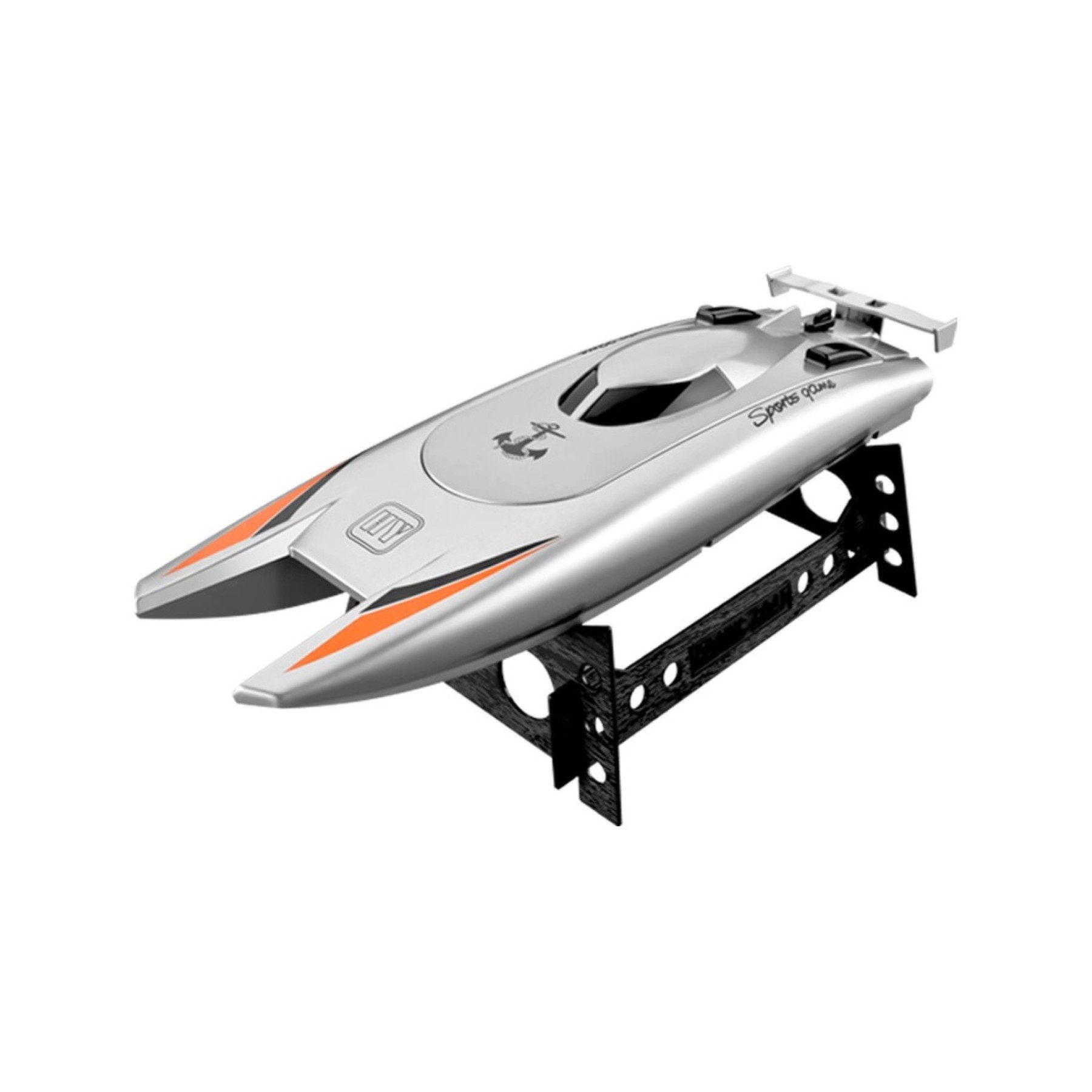 Barco de 25 KM/H de alta velocidad, de carreras de control remoto, Motor Dual