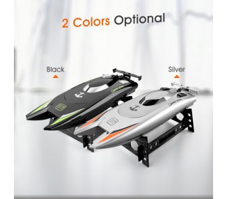 Barco de 25 KM/H de alta velocidad, de carreras de control remoto, Motor Dual