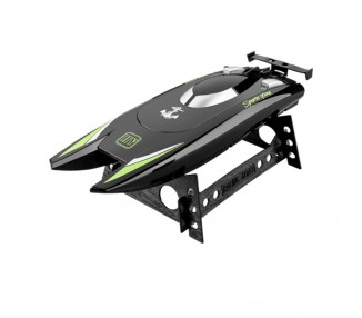 Barco de 25 KM/H de alta velocidad, de carreras de control remoto, Motor Dual