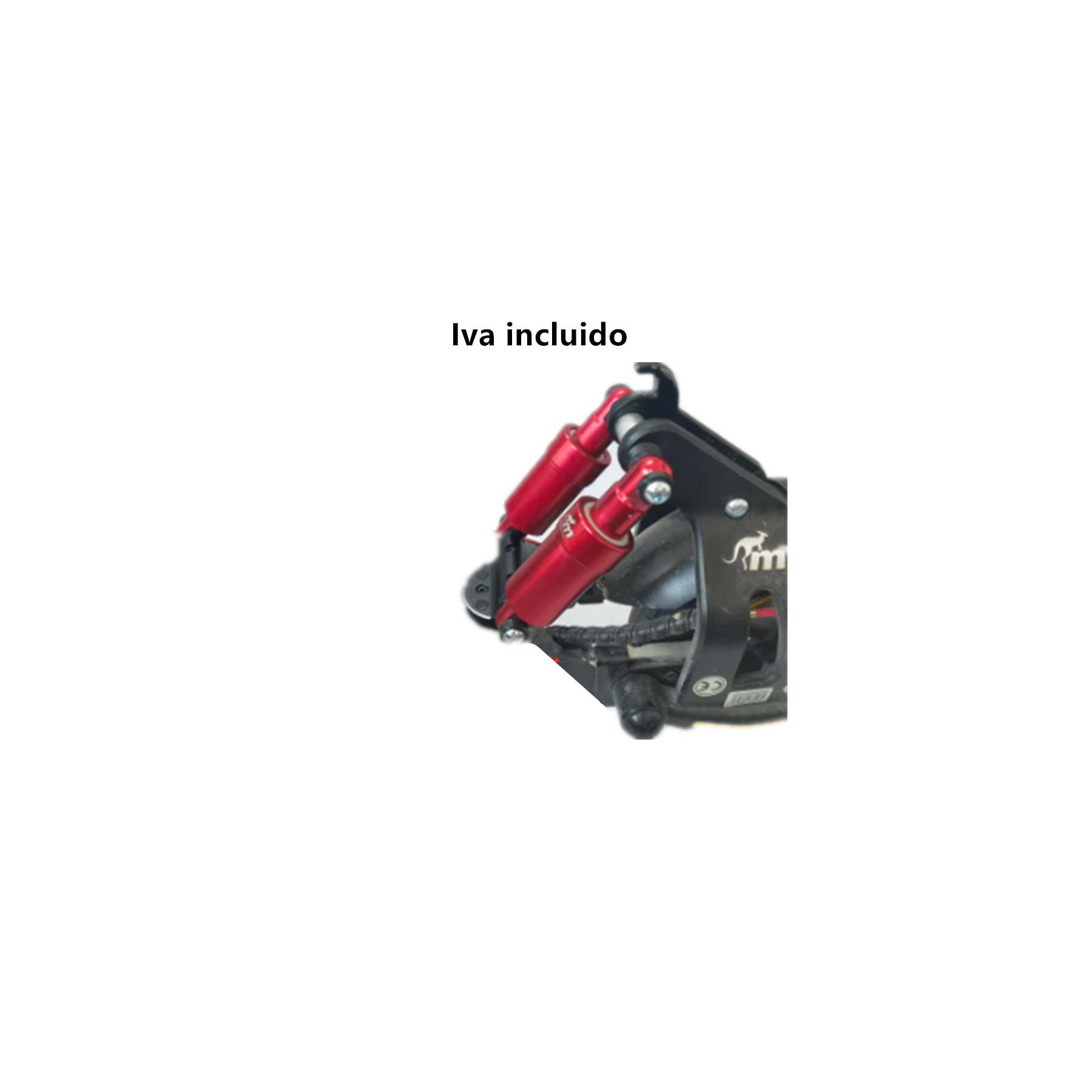 Monorim-Accesorios de amortiguación para xiaomi m365/pro/pro2/1s, doble suspensión modificada