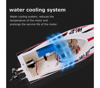Barco RC 35 KM/H de alta velocidad de carreras, WLtoys, WL912-A