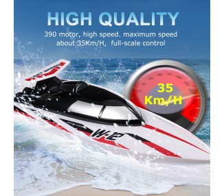 Barco RC 35 KM/H de alta velocidad de carreras, WLtoys, WL912-A