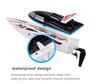 Barco RC 35 KM/H de alta velocidad de carreras, WLtoys, WL912-A