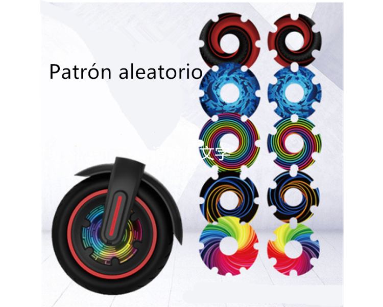 ✓ Vinilo adhesivo para rueda motor patinete Xiaomi - Varios modelos