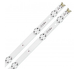 Kit Reparacion Retroiluminacion Tiras de Led para LG 32LH604V 32LH530V 32LH6047 32LH6047 32LH60_FHD_A