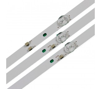 Kit Reparacion Retroiluminacion Tiras de Led TV 39" JS-D-JP385DM-062EC, 385DM1000/300MA-1BIN, 38DM1000/600MA-2B1N, JS-D-JP385DM-071EC