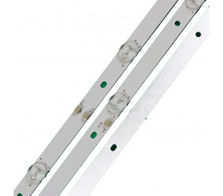Kit Reparacion Retroiluminacion Tiras de Led TV 39" JS-D-JP385DM-062EC, 385DM1000/300MA-1BIN, 38DM1000/600MA-2B1N, JS-D-JP385DM-071EC