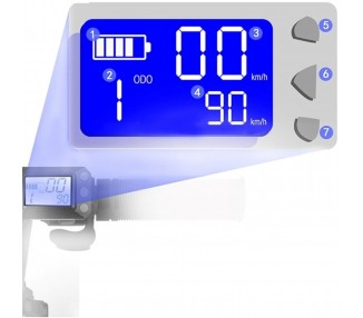 Controladora Patinete 36V con Pantalla, Accelerador y Freno