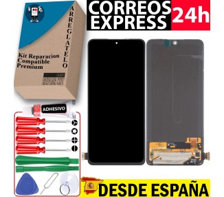 Pantalla Xiaomi Poco X4 Pro 5G 2201116PG, Completa, Negra, Original