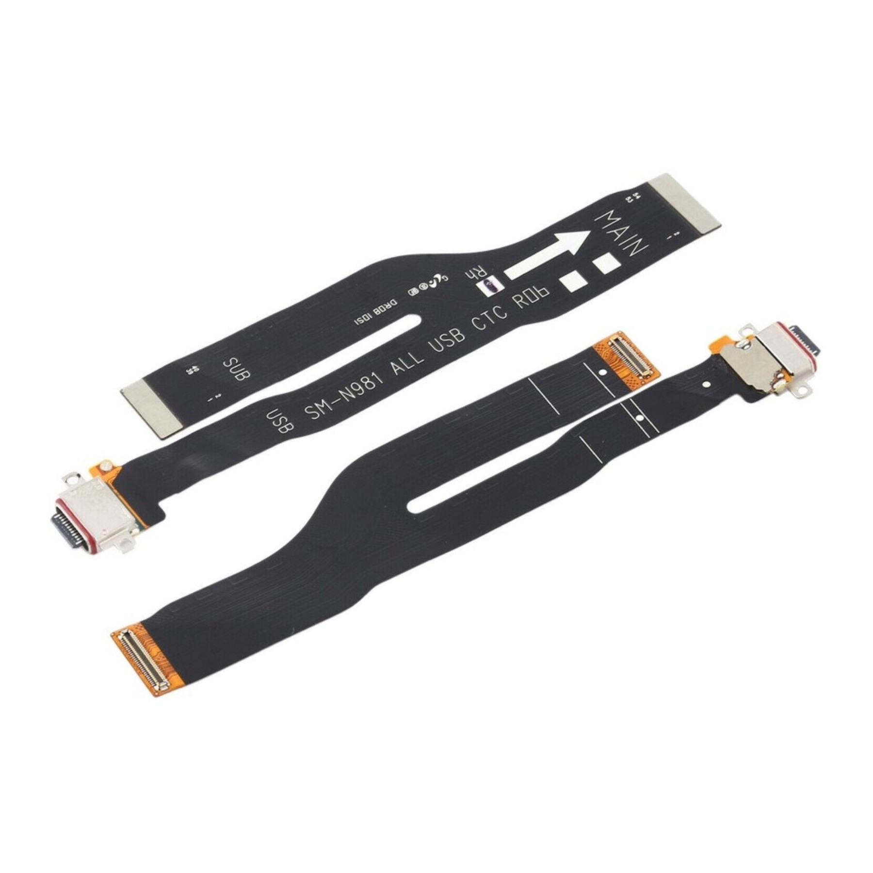 PCB Conector Flex Placa de Carga Samsung Galaxy Note 20 4G/5G N980 N981 Original