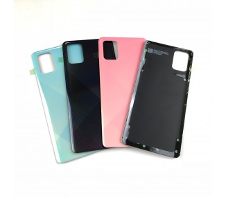 Tapa Trasera para Samsung Galaxy A71, Negra