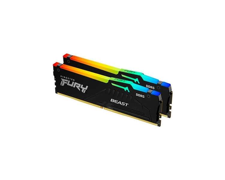 MODULO MEMORIA RAM DDR5 32GB 2X16GB 5200MHz KINGSTON FURY