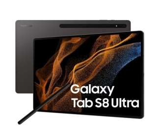 Tablet samsung galaxy tab s8 ultra 14.6'/ 16gb/ 512gb/ octacore/ gris grafito