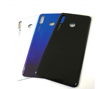 Tapa Trasera para Huawei P30 Lite, Nova 4E, Blanca