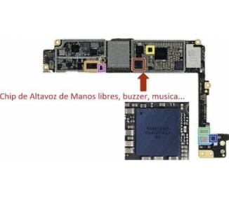 Chip IC De Audio Buzzer / Manos Libres Para ... 6S 6S Plus 7 7 Plus